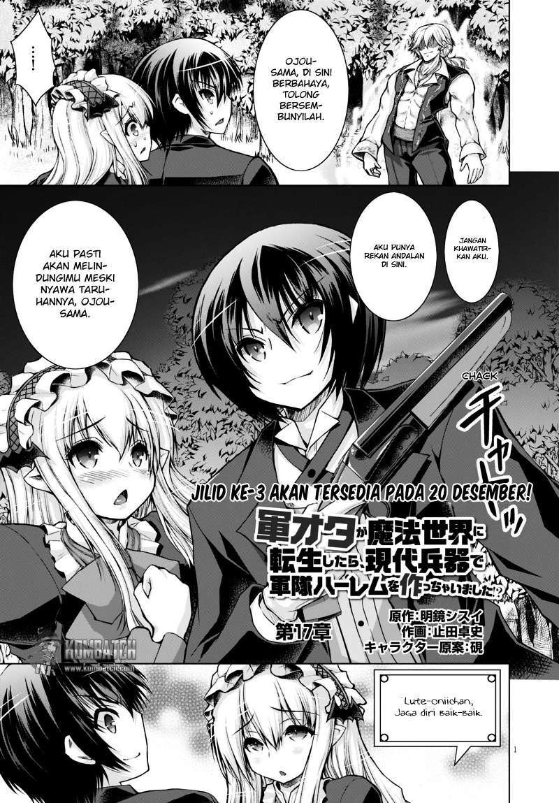 Gunota ga Mahou Sekai ni Tensei Shitara Chapter 17 Bahasa Indonesia